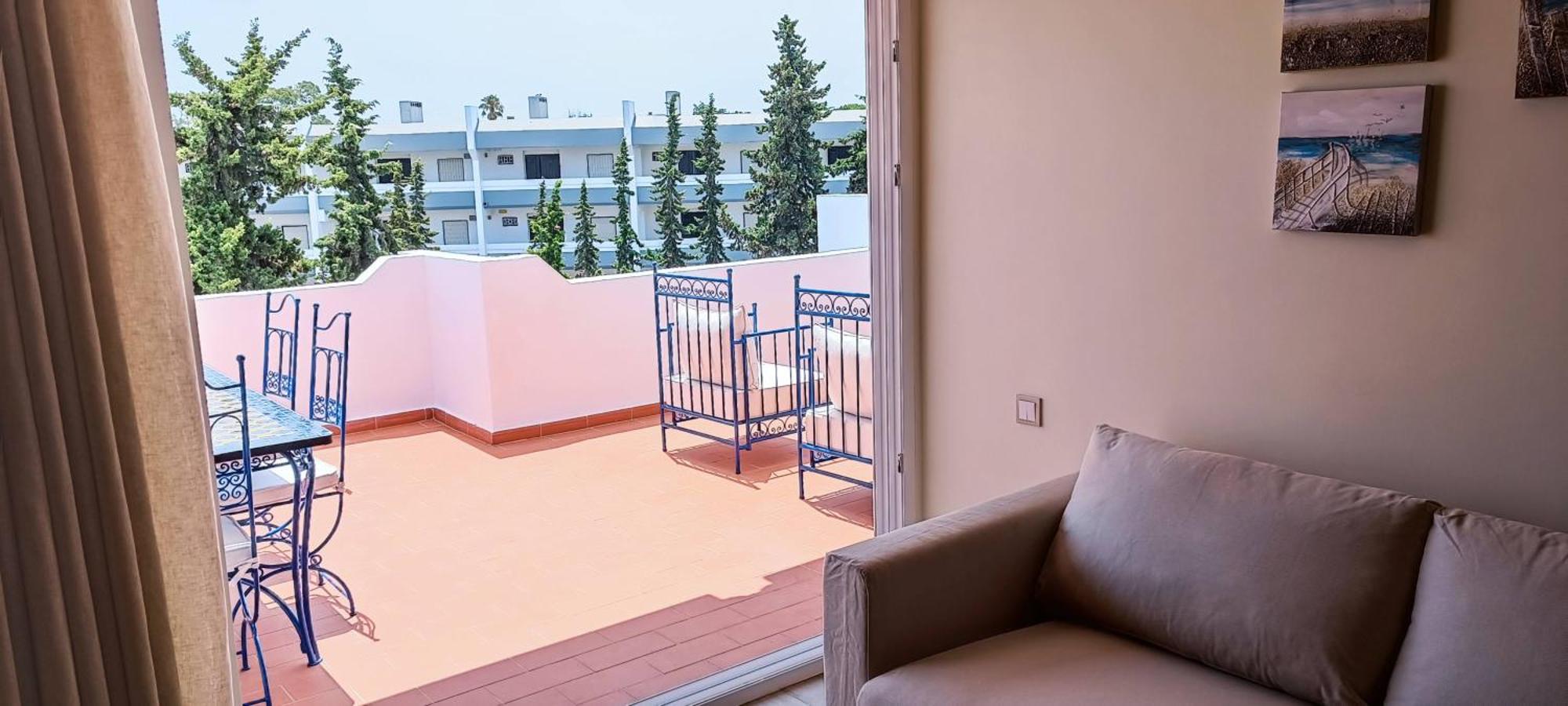 Blue & Yellow Penthouse With Terrace At Balaia Mar Albufeira Exterior photo